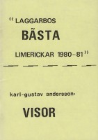 Laggarbos bästa limerickar/KG Andersson Visor